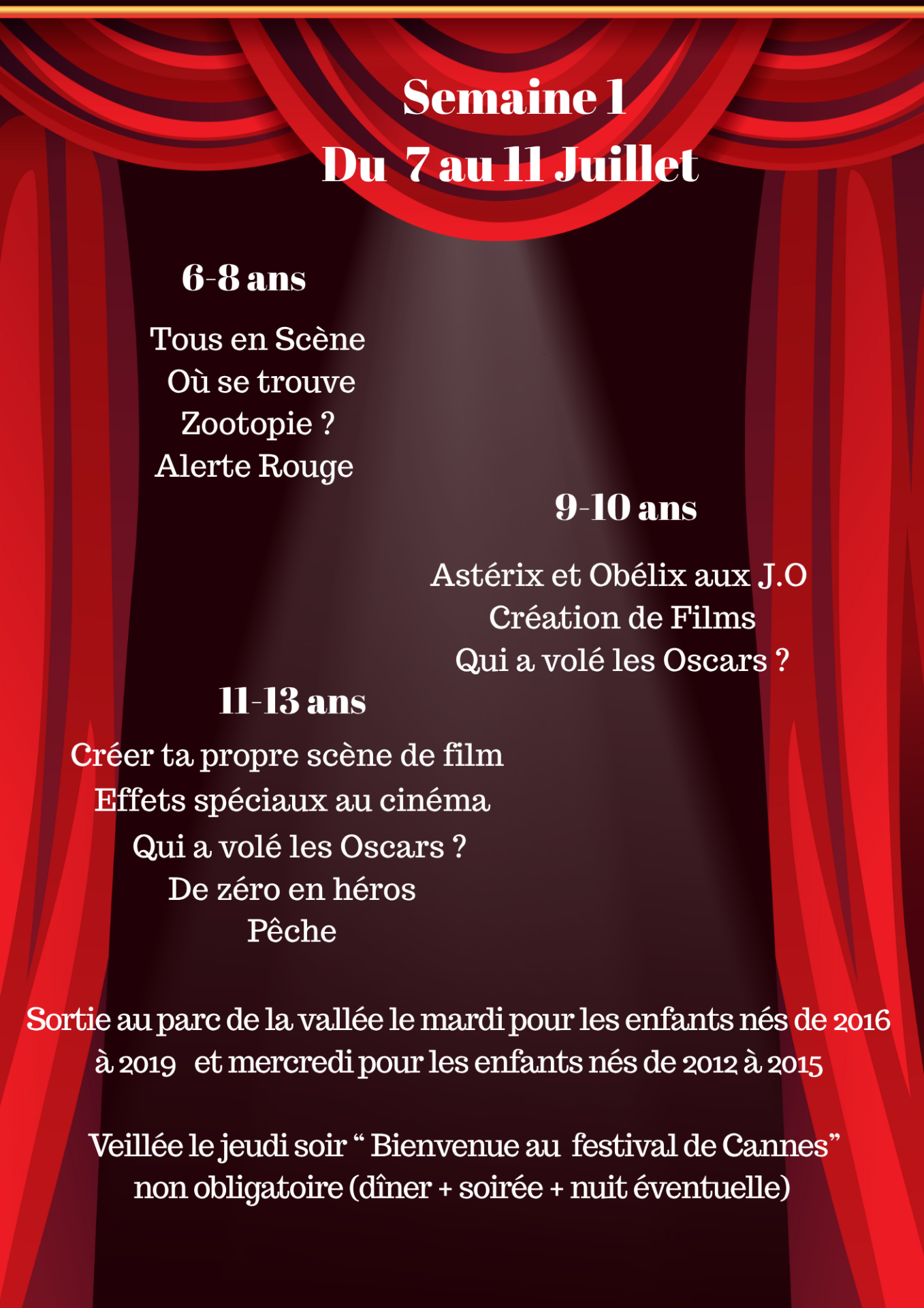 semaine 1